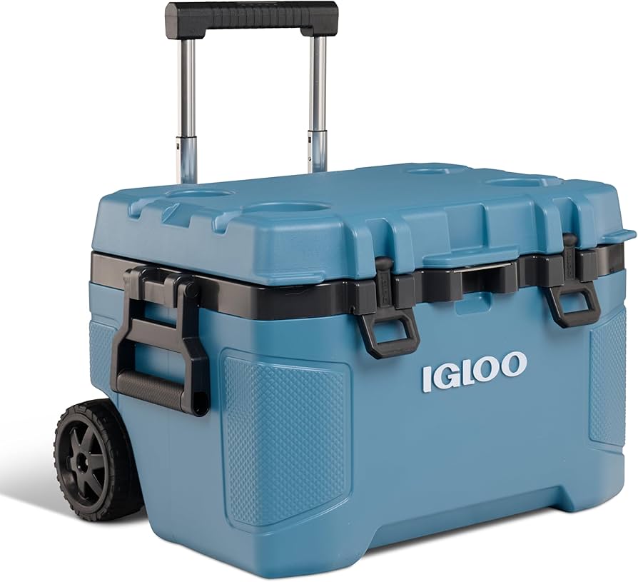 Amazon.com: Igloo Trailmate 52Qt Wheeled Cooler, Insulated Hard Amazon.com: Igloo Trailmate 52Qt Wheeled Cooler, Insulated Hard